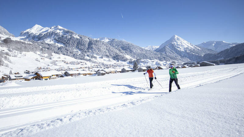 Langlaufen in Au-Schoppernau (c) Emanuel Sutterl++ty - Au-Schoppernau Tourismus (2)
