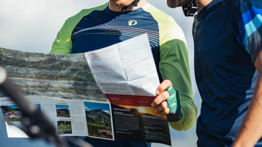Mountainbike Routenplanung (c) Sebastian Stiphout - Bregenzerwald Tourismus [Webqualität]
