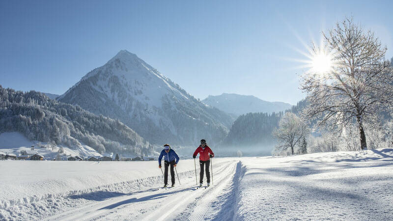 Langlaufen in Au-Schoppernau (c) Emanuel Sutterl++ty - Au-Schoppernau Tourismus (1)