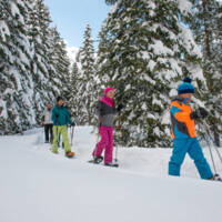Schneeschuhwandern in Damüls (c) Huber Images - Damüls Faschina Tourismus