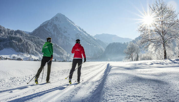 Langlaufen in Au-Schoppernau (c) Emanuel Sutterl++ty - Au-Schoppernau Tourismus